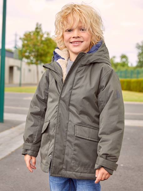 Garçon-Parka garçon 3 en 1 blouson amovible