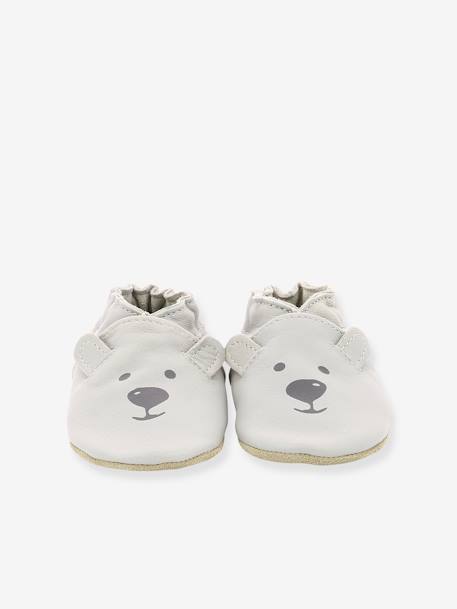 Chaussons Soft Soles Sweety Bear © gris clair - vertbaudet enfant 