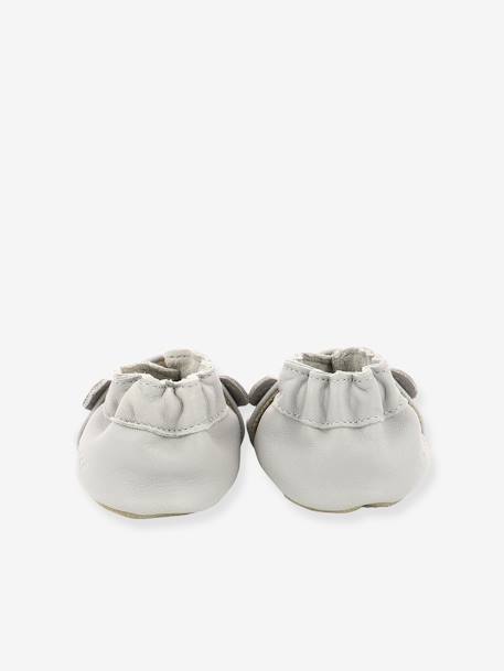 Chaussons Soft Soles Sweety Bear © gris clair - vertbaudet enfant 