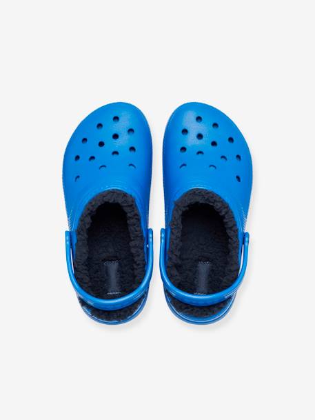Sabots bébé fourrés Classic Lined Clog T (TM) bleu - vertbaudet enfant 
