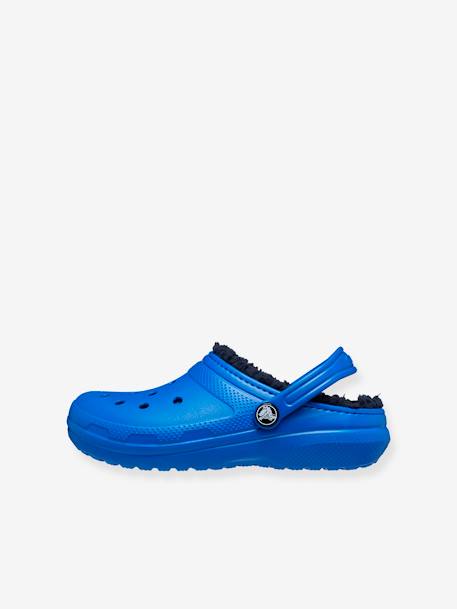Sabots fourrés enfant Classic Lined Clog K (TM) bleu - vertbaudet enfant 