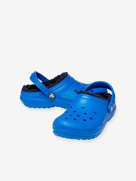 Sabots fourrés enfant Classic Lined Clog K (TM) bleu - vertbaudet enfant 