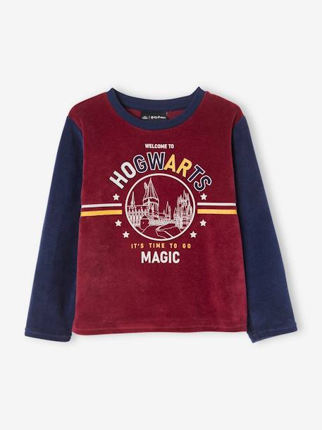 Fluwelen jongenspyjama Harry Potter® Marineblauw, bordeaux - vertbaudet enfant 