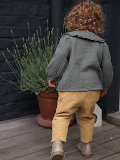Pantalon en velours côtelé bébé  - vertbaudet enfant