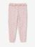 Pantalon jogging volanté fille imprimé fleurs rose - vertbaudet enfant 
