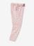 Pantalon jogging volanté fille imprimé fleurs rose - vertbaudet enfant 