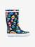 Bottes de pluie enfant Lolly Pop Play bleu+encre+marine+rose - vertbaudet enfant 
