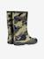 Bottes de pluie enfant Woody Pop kaki - vertbaudet enfant 