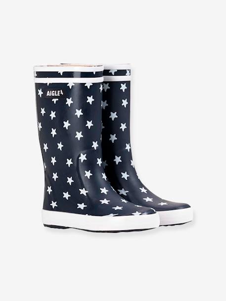 Bottes de pluie enfant Lolly Pop Play bleu+encre+marine+rose - vertbaudet enfant 