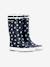 Bottes de pluie enfant Lolly Pop Play bleu+encre+marine+rose - vertbaudet enfant 