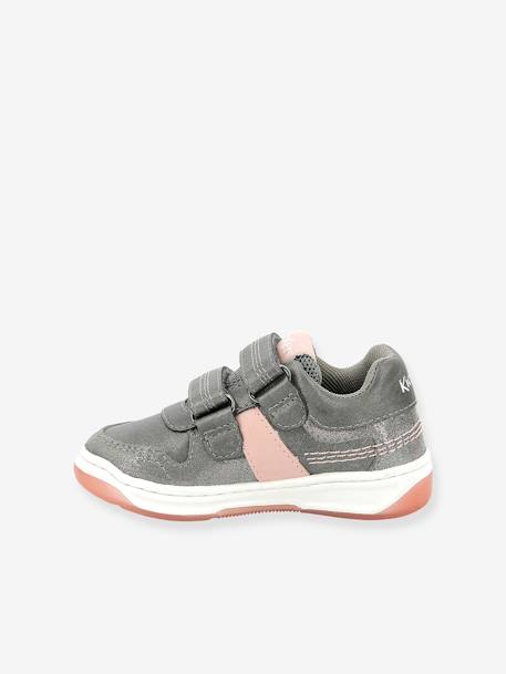 Baskets enfant Kalido gris - vertbaudet enfant 