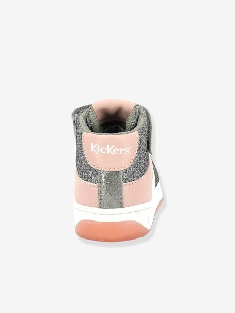 Baskets sneakers enfant Kickalien KICKERS® gris+kaki+marine - vertbaudet enfant 
