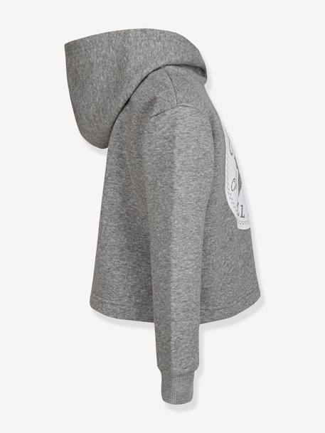 Sweat à capuche Chuck Patch Cropped Hoodie gris - vertbaudet enfant 