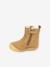 Boots fourrées cuir bébé garçon Socool Cho 1ers pas marine - vertbaudet enfant 