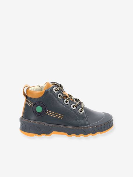 Baskets sneakers garçon Kickdundy marine+noir - vertbaudet enfant 