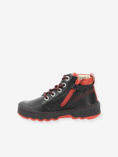 Baskets sneakers garçon Kickdundy marine+noir - vertbaudet enfant 
