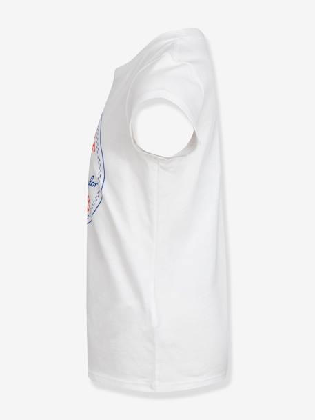 Tee-shirt enfant Chuck Patch blanc+gris - vertbaudet enfant 
