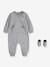 Set 2 pièces combinaison + chaussettes Lil Chuck gris - vertbaudet enfant 