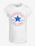Tee-shirt enfant Chuck Patch blanc+gris - vertbaudet enfant 