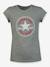 Tee-shirt enfant Chuck Patch blanc+gris - vertbaudet enfant 