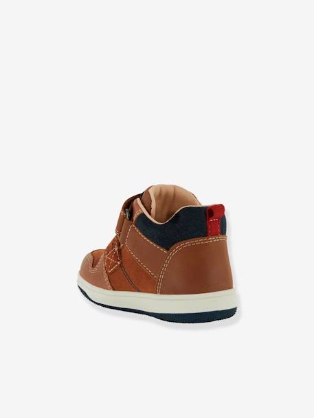 Halfhoge sneakers voor baby New Flick Boy GEOX® bruin - vertbaudet enfant 