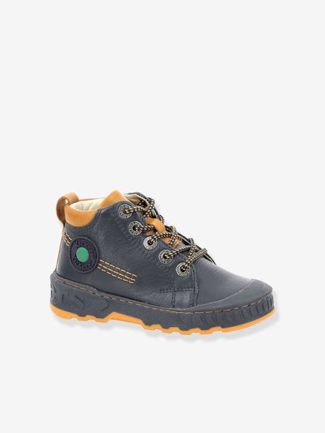 Baskets sneakers garçon Kickdundy marine+noir - vertbaudet enfant 