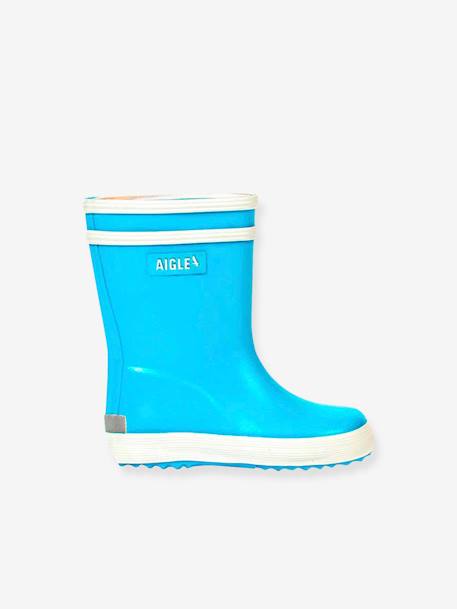 Bottes de pluie bébé Baby Flac bleu ciel+marine - vertbaudet enfant 