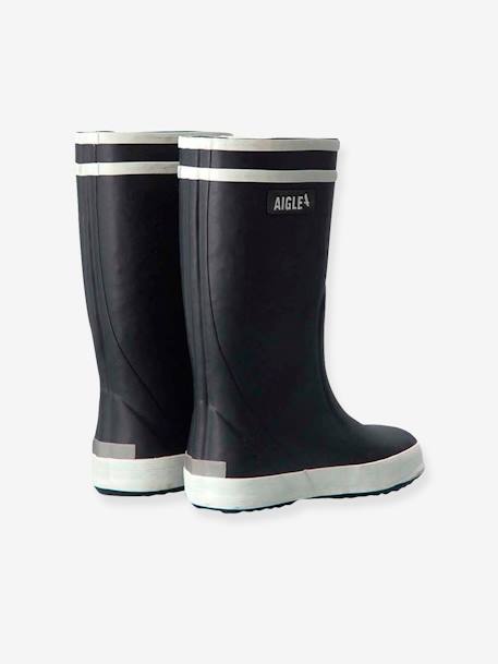 Bottes de pluie fourrées enfant Lolly Pop Fur marine - vertbaudet enfant 