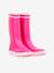 Regenlaarzen Lolly Pop AIGLE® voor meisjes aqua+roze+zacht roze - vertbaudet enfant 