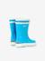Bottes de pluie bébé Baby Flac bleu ciel+marine - vertbaudet enfant 