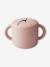 Tasse à goûter en silicone rose+vert - vertbaudet enfant 