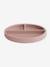 Assiette compartimentée en silicone beige+gris+rose - vertbaudet enfant 