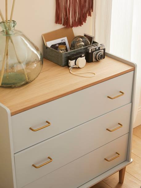 Commode prof. 42 cm SIXTIES vert d'eau - vertbaudet enfant 