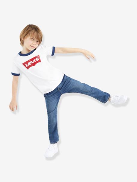 Slimfit jeans 511 voor jongens Levi's blauw - vertbaudet enfant 
