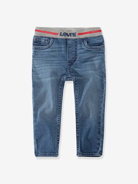 Jeans LVB skinny dobby Pull on voor jongens Levi's blauw - vertbaudet enfant 