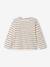 Fleece babyset met te personaliseren T-shirt en tuinbroek karamel+smaragdgroen - vertbaudet enfant 