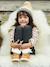 Ensemble bonnet et snood jacquard fille beige imprimé - vertbaudet enfant 