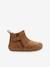 Chelsea boots bébé Sally 1ers pas marron+or - vertbaudet enfant 