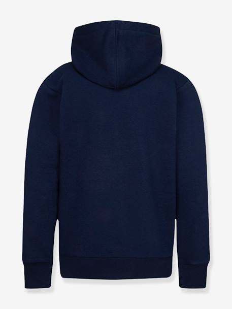 CONVERSE hoodie grijs+marineblauw+rood - vertbaudet enfant 