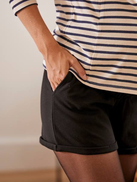 Short en maille de grossesse noir - vertbaudet enfant 