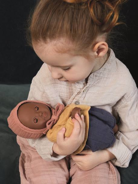 Poupée Poméa - beige+beige poudré+bleu+rose+ROSE CLAIR UNI+ROSE FONCE UNI+rose pâle+violet - vertbaudet enfant 