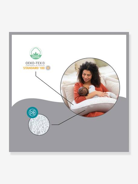 Coussin de maternité Doomoo ETHNIC PETROL+RISOTTO TAUPE+terracotta+vert - vertbaudet enfant 