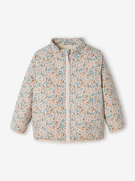 Parka fille 3 en 1 hiver à capuche DARK GREEN+kaki+PURPLE DARK+vert de gris - vertbaudet enfant 