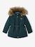 Parka fille 3 en 1 hiver à capuche DARK GREEN+kaki+PURPLE DARK+vert de gris - vertbaudet enfant 