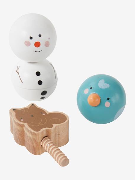 Arbre d'activités en bois FSC® multicolore - vertbaudet enfant 