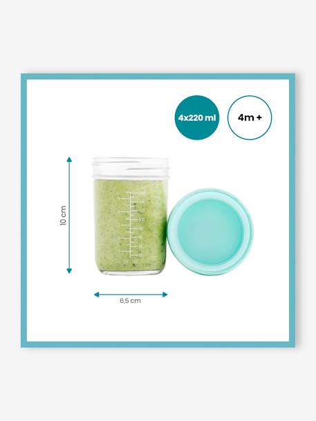 4 babybols en verre (220 ml) MULTICO - vertbaudet enfant 