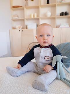 Molton babypyjama met opening aan de voorkant  - vertbaudet enfant