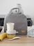 Isotherm lunchtas BEABA beige, bedrukt+gemêleerd grijs - vertbaudet enfant 