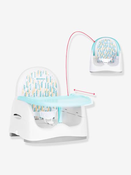 Rehausseur de table Trendy Meal GRIS/BLEU - vertbaudet enfant 