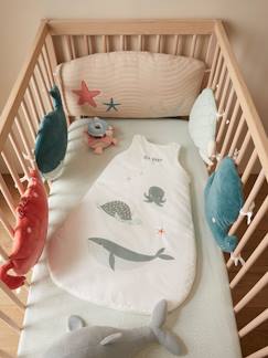 Linnengoed en decoratie-Baby beddengoed-Bedomtrek-Modulaire stootrand bed/box SOUS L'OCÉAN